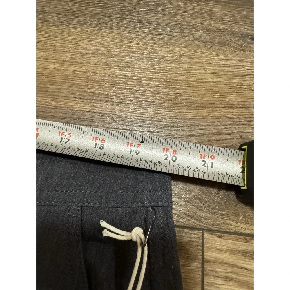 Katin Board Shorts Men's 38 Gray Stripe Swim Trunks Hybrid NEW NWT 8" Inseam - Picture 6 of 8